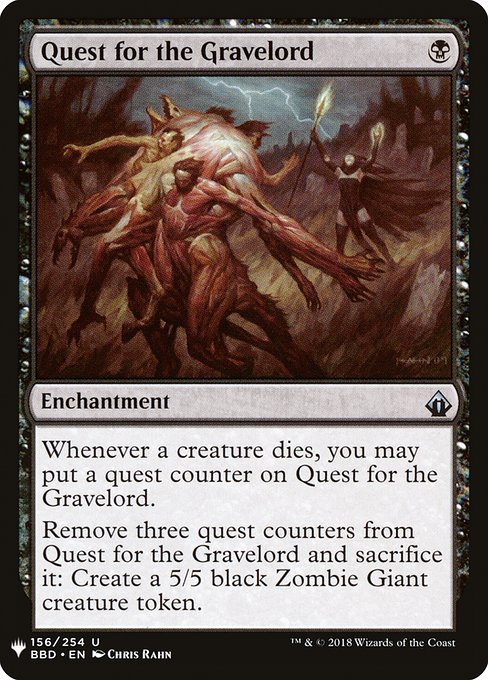 Quest for the Gravelord (BBD-156) [The List]