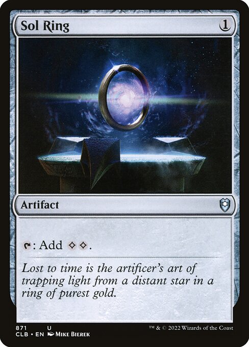 Sol Ring (871) [Commander Legends: Battle for Baldur's Gate]
