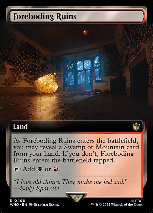 Foreboding Ruins (496) [Doctor Who] [Extended Art]
