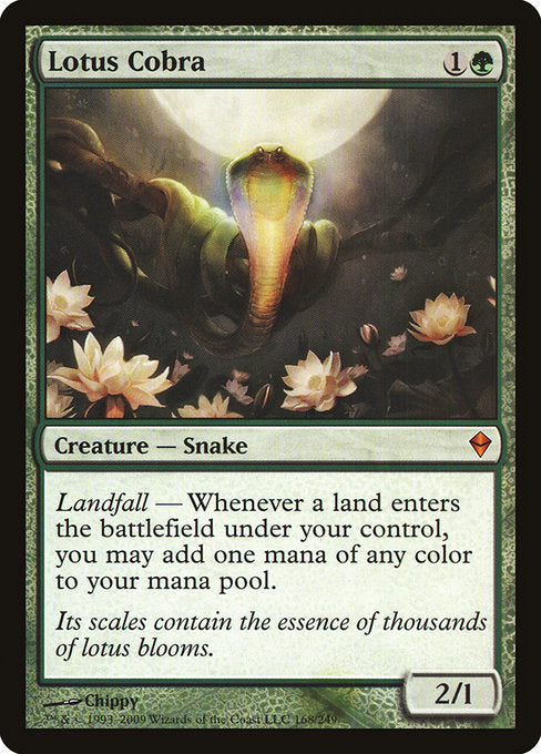 Lotus Cobra (168) [Zendikar]