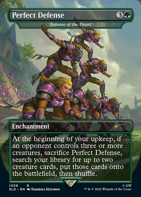 Defense of the Heart (1039) [Secret Lair Drop] [Borderless]