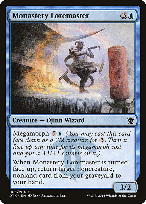 Monastery Loremaster (63) [Dragons of Tarkir]