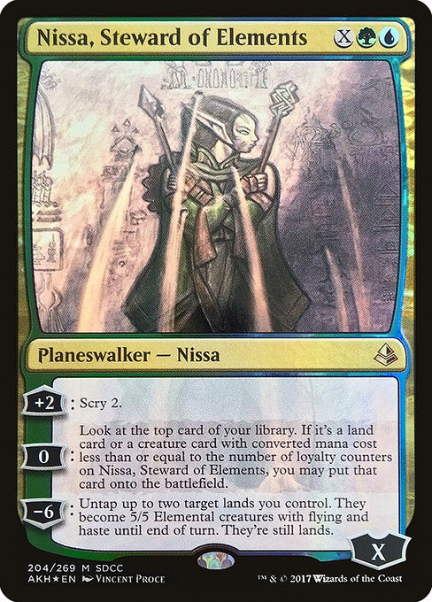 Nissa, Steward of Elements (204) [San Diego Comic-Con 2017]
