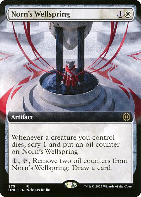 Norn's Wellspring (375) [Phyrexia: All Will Be One] [Extended Art]