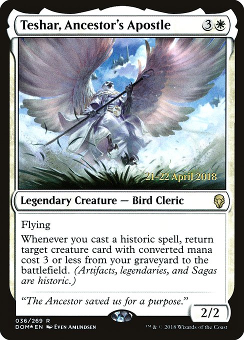Teshar, Ancestor's Apostle (36s) [Dominaria Promos]