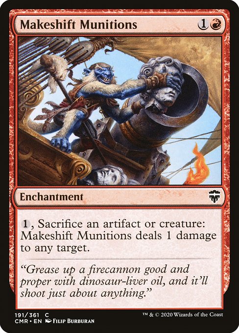 Makeshift Munitions (191) [Commander Legends]