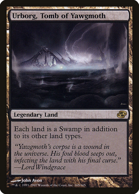 Urborg, Tomb of Yawgmoth (165) [Planar Chaos]