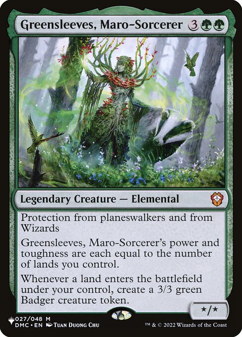 Greensleeves, Maro-Sorcerer (DMC-27) [The List]