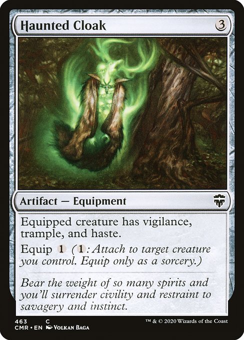 Haunted Cloak (463) [Commander Legends]