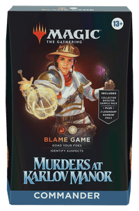 Murders at Karlov Manor Blame Game Commander Deck image 0