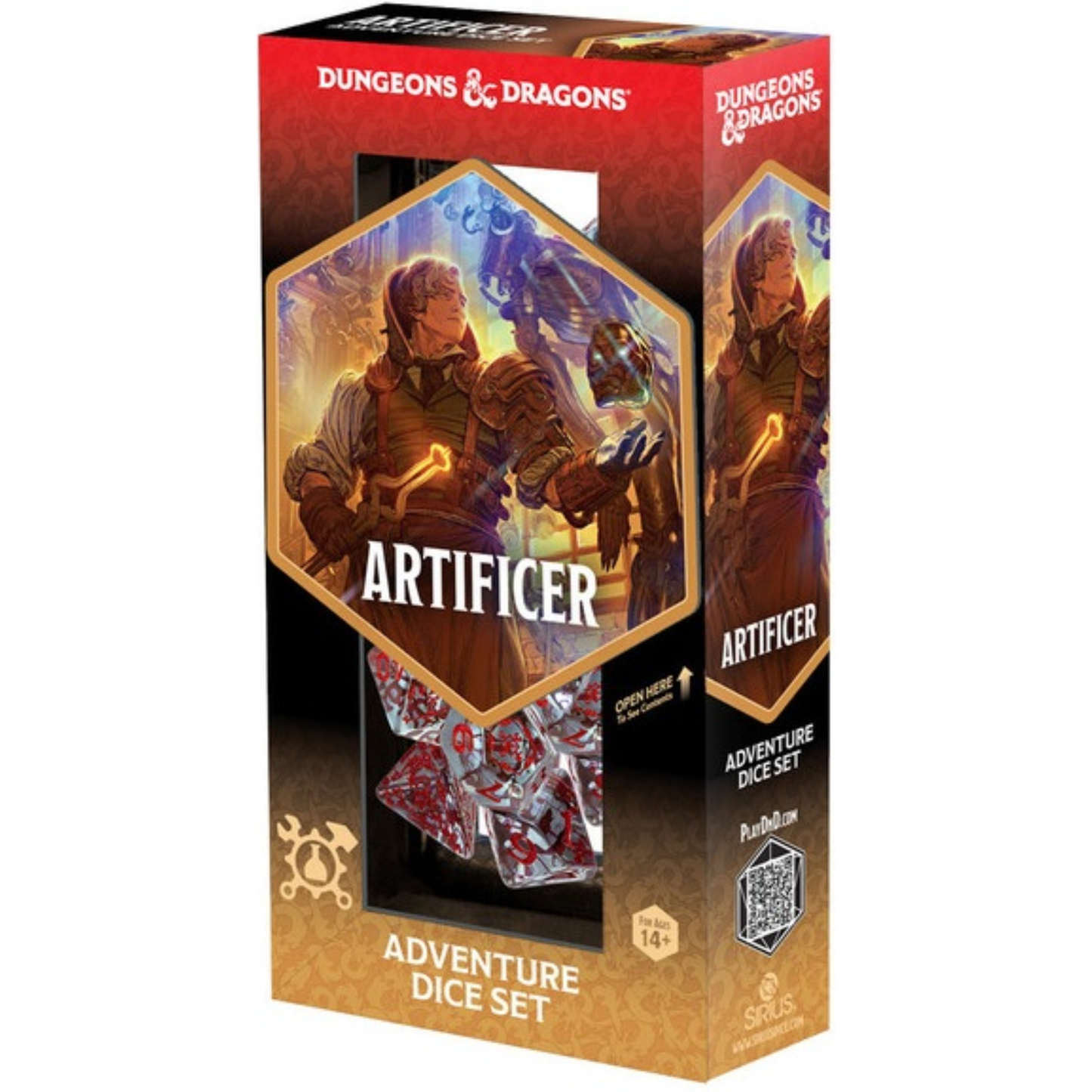 D&D Adventure Dice Artificer Clear