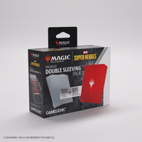 Marvel Super Heroes: Premium Double Sleeve Pack: Comic Burst Black (100)
