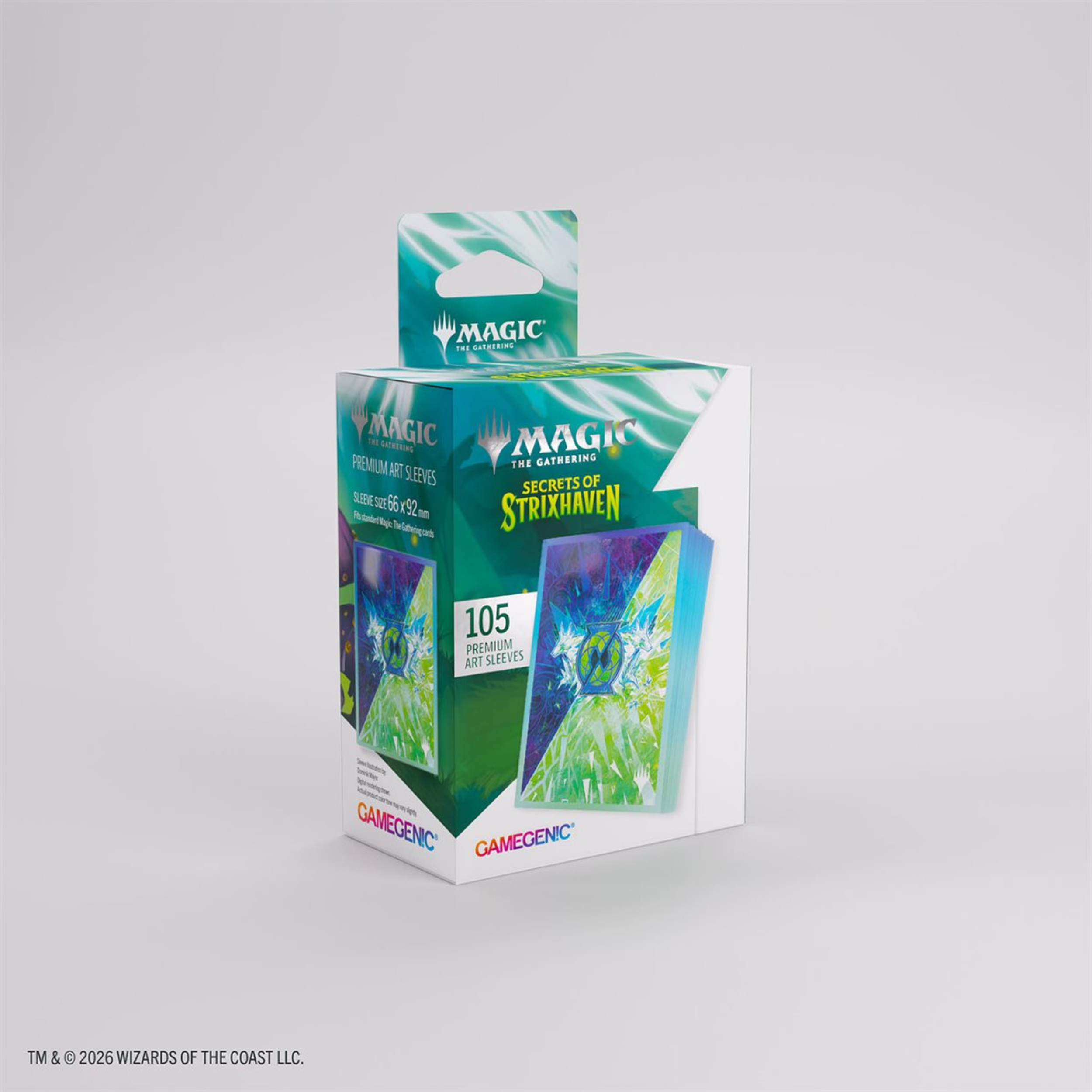 Gamegenic Secrets of Strixhaven Art Sleeves: Quandrix