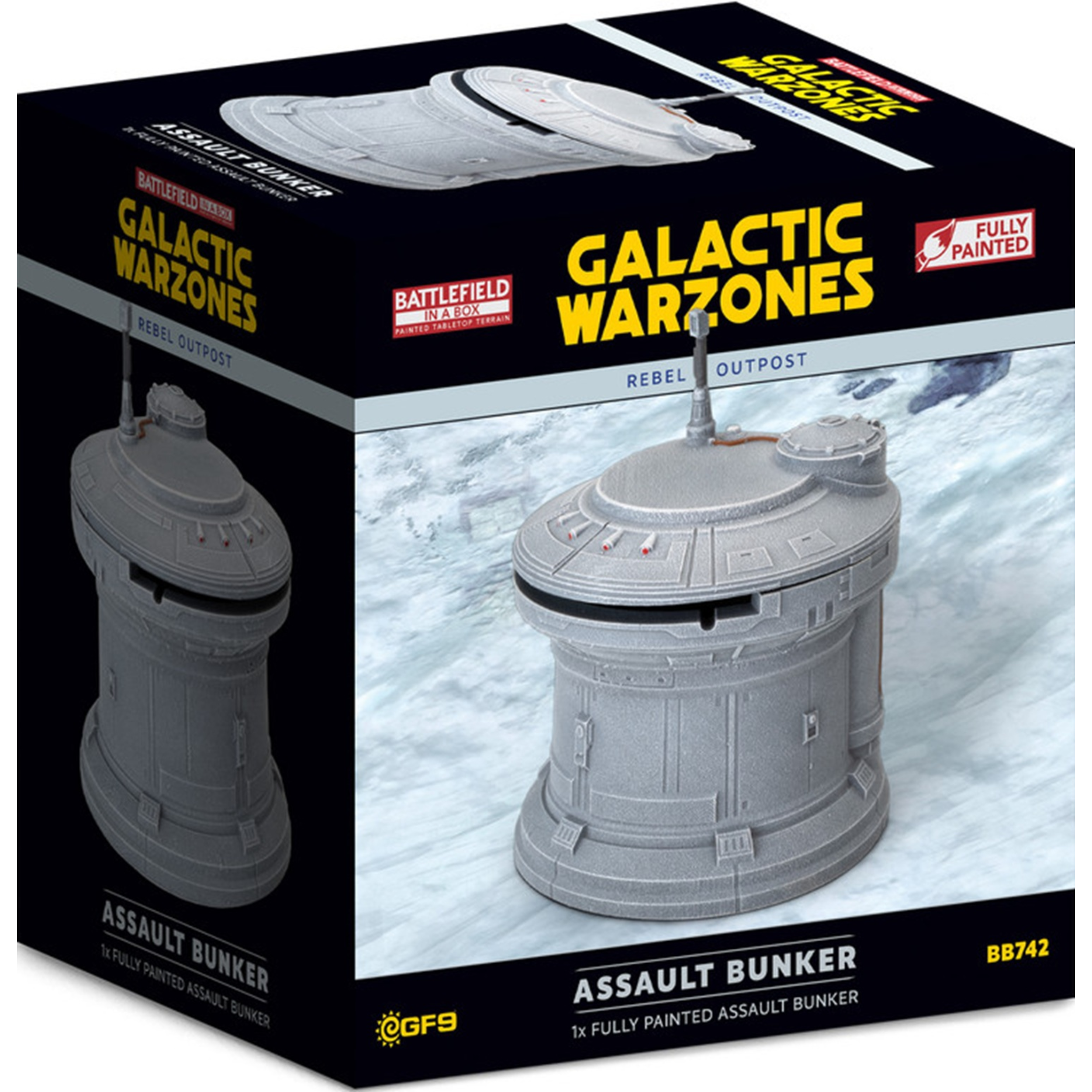 Battlefield in a Box Galactic Warzones Assault Bunker