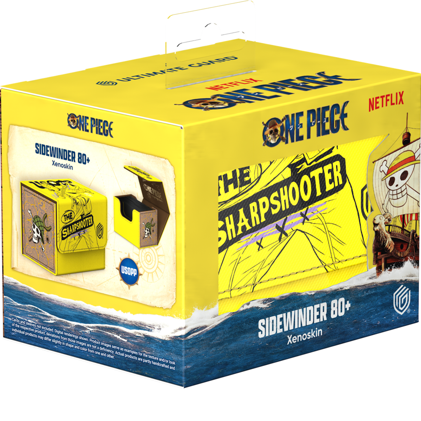 Ultimate Guard Deck Case Sidewinder 80+ Xenoskin One Piece - Usopp