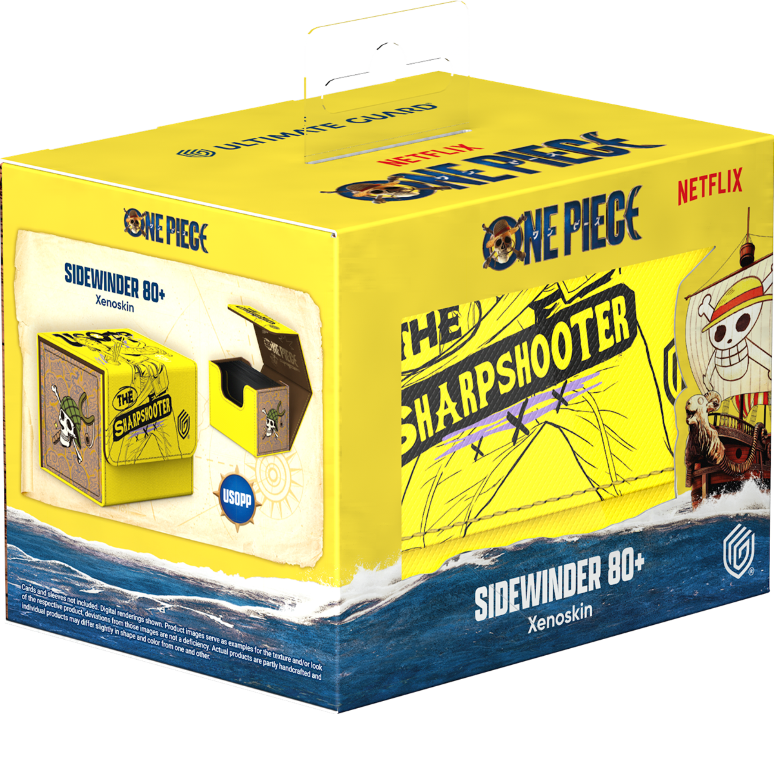 Ultimate Guard Deck Case Sidewinder 80+ Xenoskin One Piece - Usopp