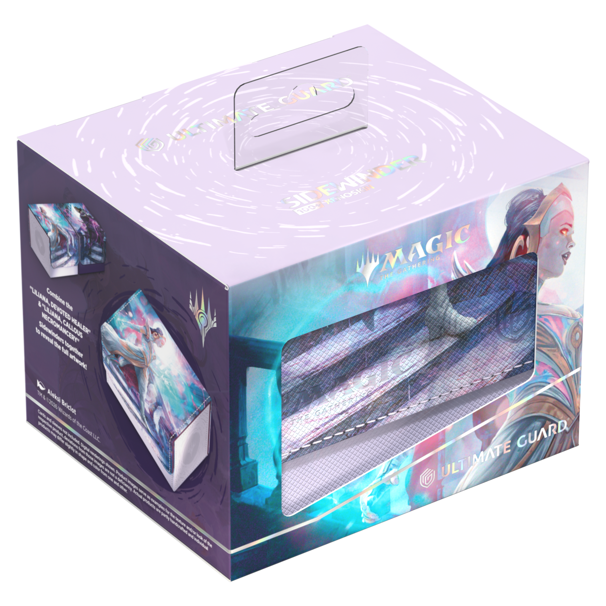 UG Deck Case Sidewinder 100+ Xenoskin MTG Reality Fracture - Liliana, Devoted Healer