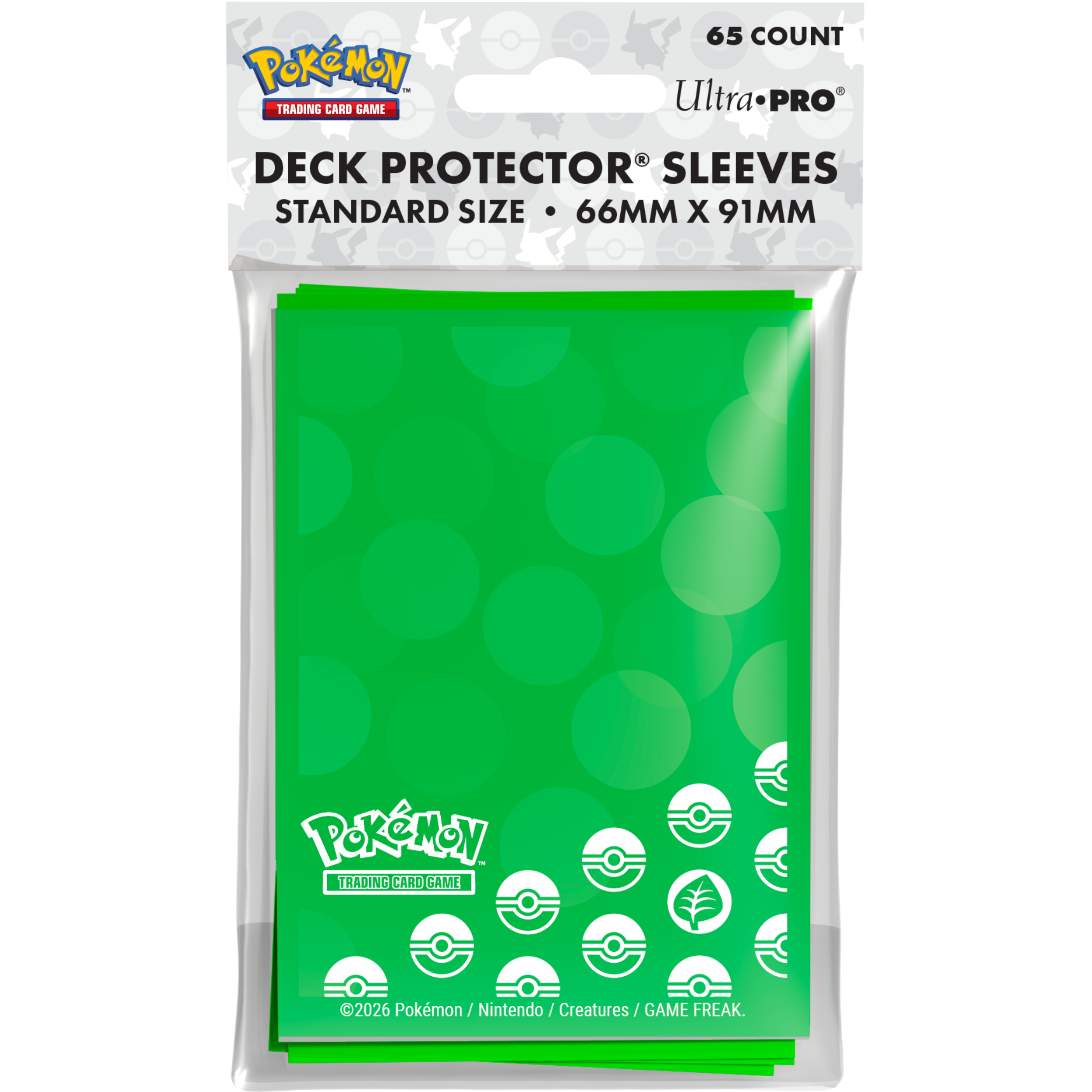 Pokemon Energy Type Sleeves 65ct