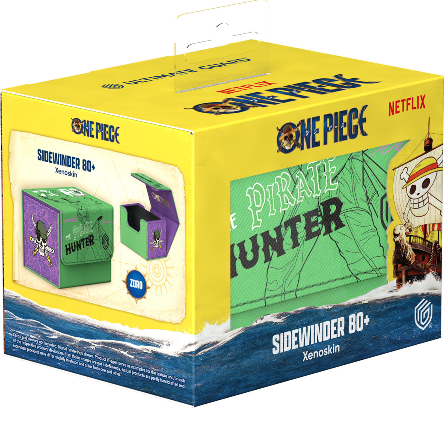 Ultimate Guard Deck Case Sidewinder 80+ Xenoskin One Piece - Zoro