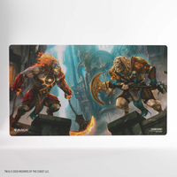 Playmat: Magic: The Gathering - Reality Fracture Shiny Playmat - Ajani, Path of Vengeance/Ajani, Cou