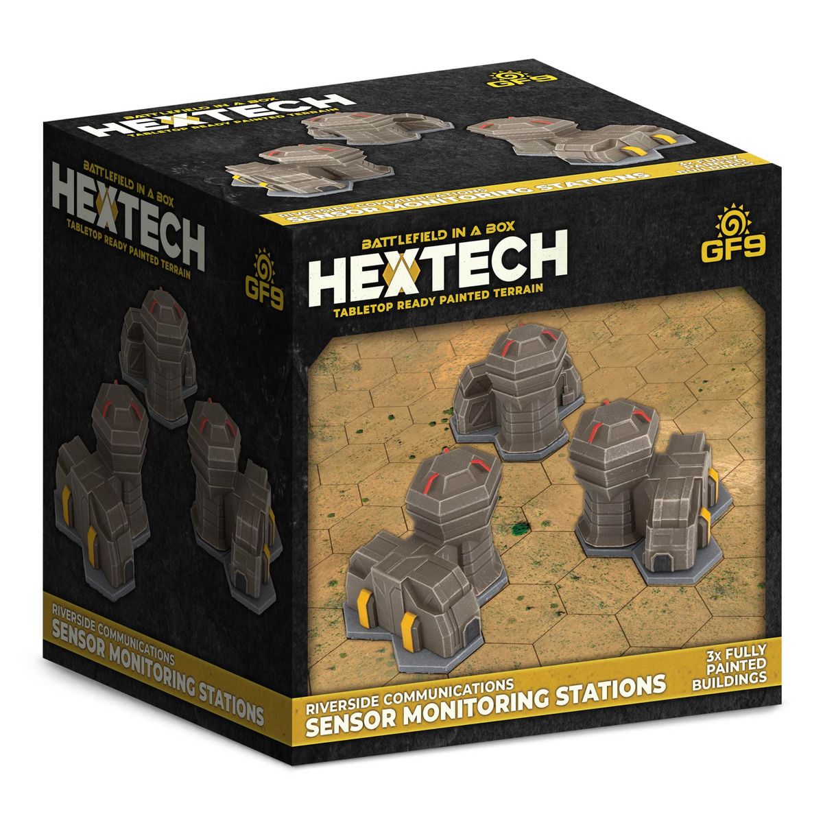 Sensor Monitoring Stations Hextech Riverside Communications