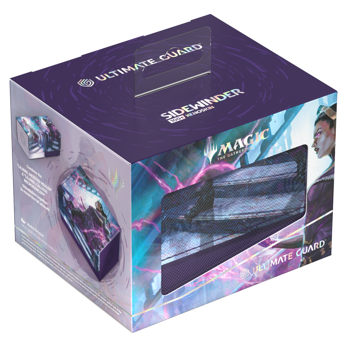 UG Deck Case Sidewinder 100+ Xenoskin MTG Reality Fracture - Liliana, Callous Necromancer