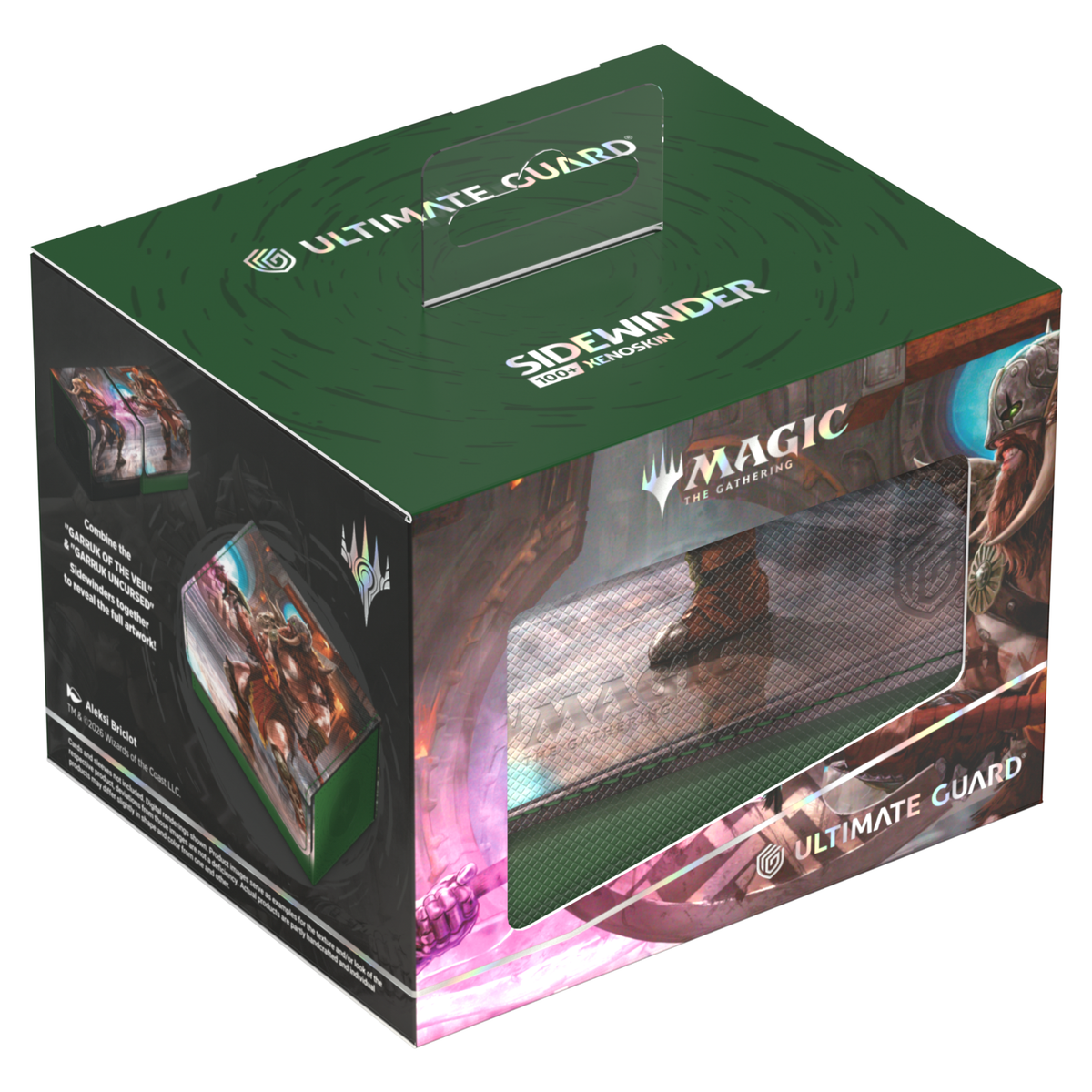 UG Deck Case Sidewinder 100+ Xenoskin MTG Reality Fracture - Chandra, Torch of Defiance