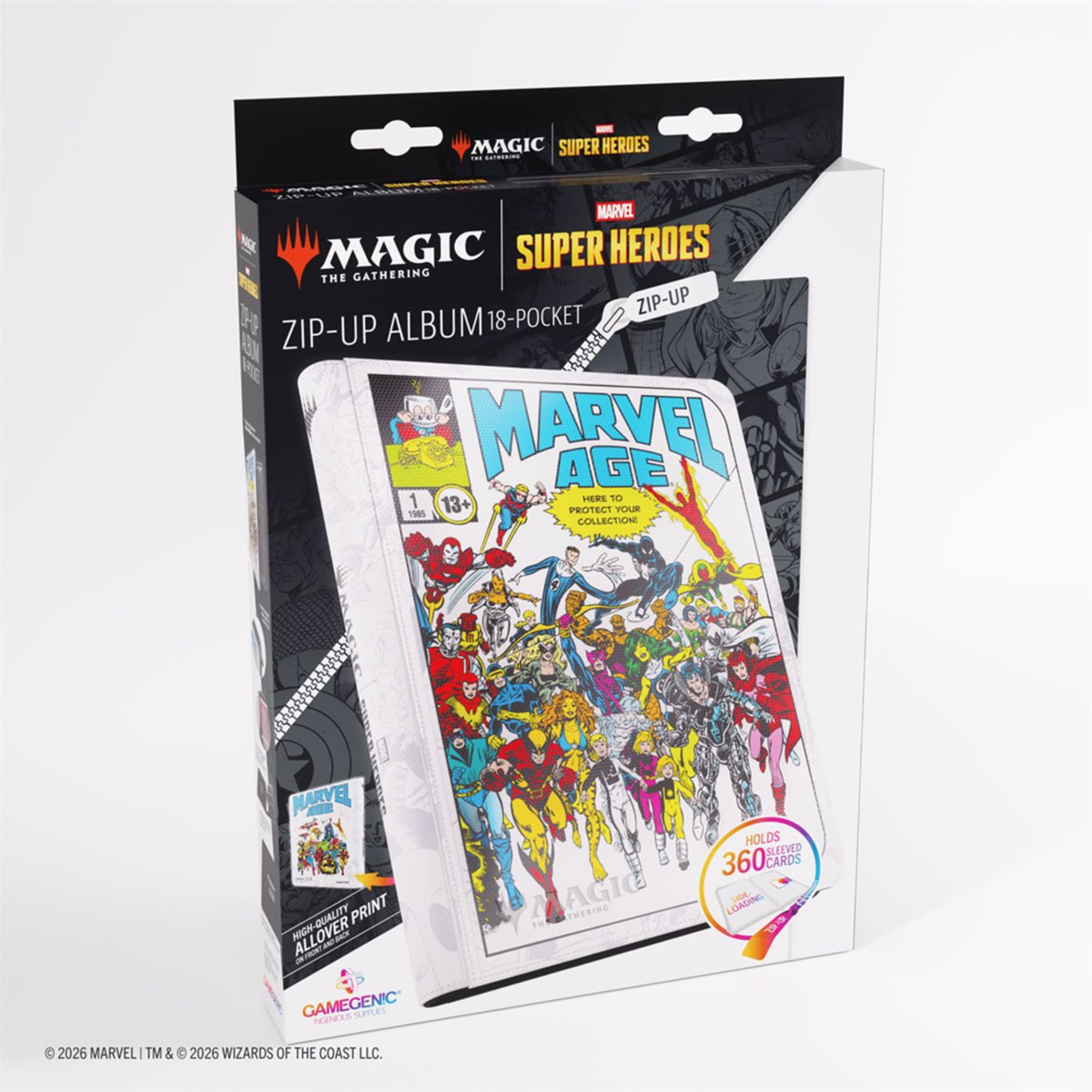 Marvel Super Heroes: Zip-Up Album 18-Pkt: Marvel Age