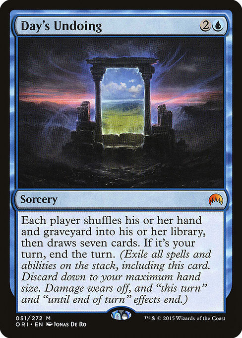 Day's Undoing (51) [Magic Origins]