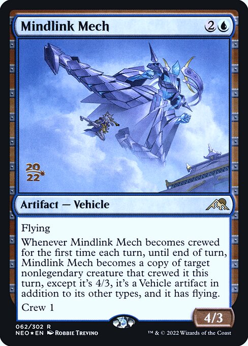 Mindlink Mech (62s) [Kamigawa: Neon Dynasty Promos]