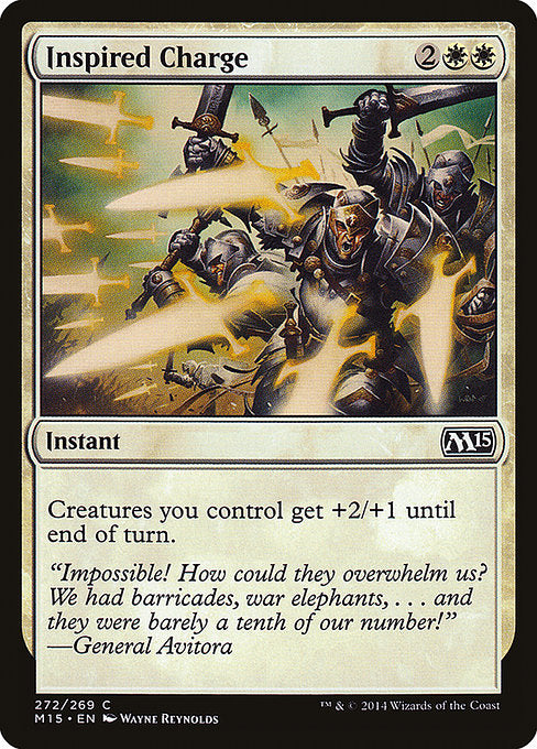 Inspired Charge (272) [Magic 2015]