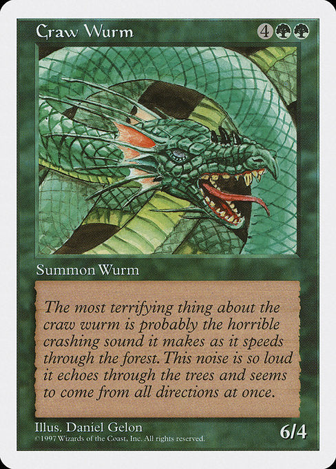 Craw Wurm (286) [Fifth Edition]
