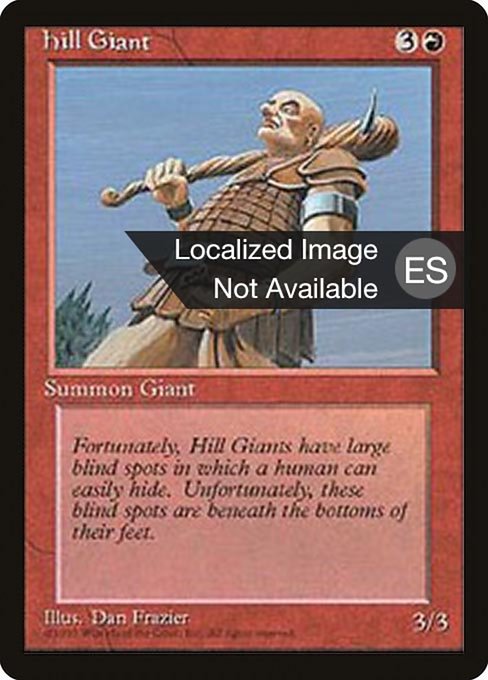 Hill Giant (201) [Fourth Edition Foreign Black Border]