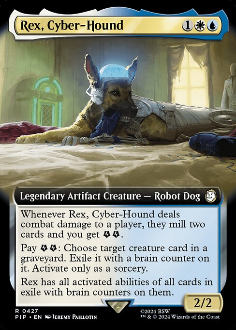 Rex, Cyber-Hound (427) [Fallout] [Extended Art]