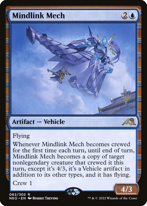 Mindlink Mech (62p) [Kamigawa: Neon Dynasty Promos]