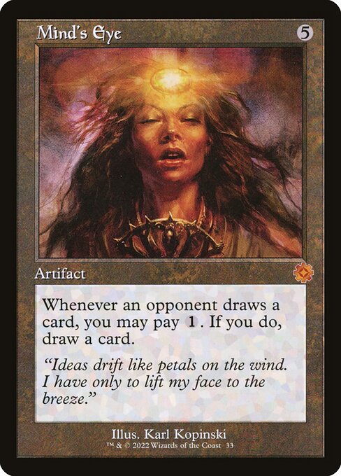Mind's Eye (33) [The Brothers' War Retro Artifacts]