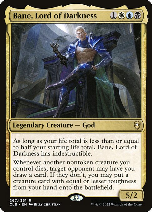 Bane, Lord of Darkness (267) [Commander Legends: Battle for Baldur's Gate]