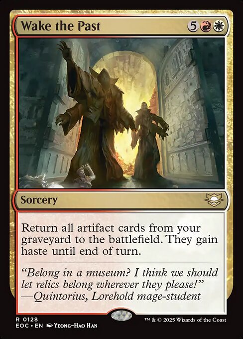 Wake the Past (128) [Edge of Eternities Commander]