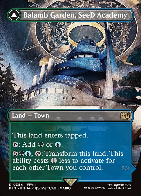 Balamb Garden, SeeD Academy // Balamb Garden, Airborne (354) [Final Fantasy]