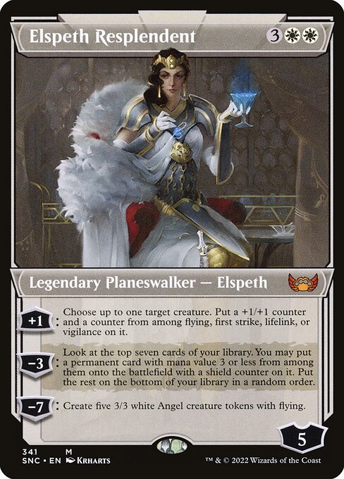 Elspeth Resplendent (341) [Streets of New Capenna] [Showcase]