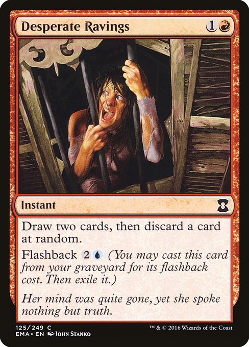 Desperate Ravings (125) [Eternal Masters]