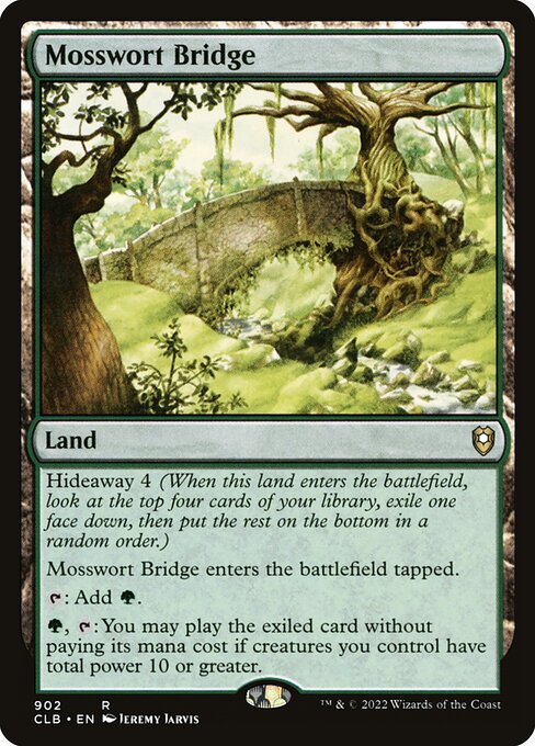 Mosswort Bridge (902) [Commander Legends: Battle for Baldur's Gate]