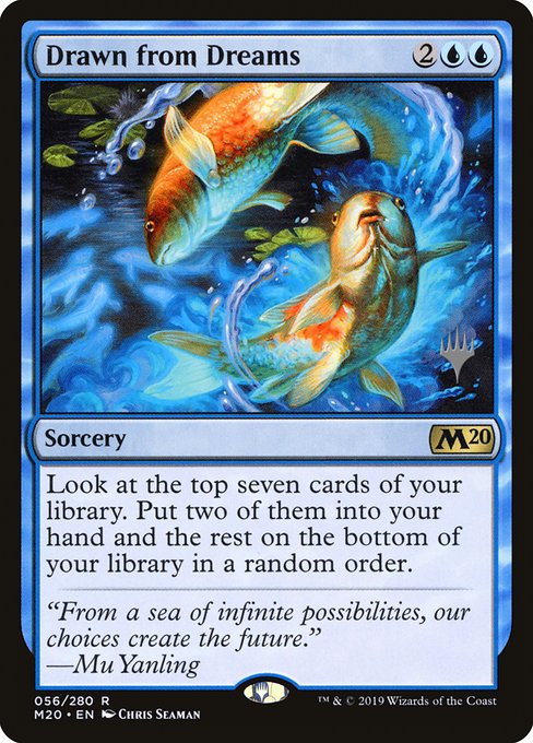 Drawn from Dreams (56p) [Core Set 2020 Promos]