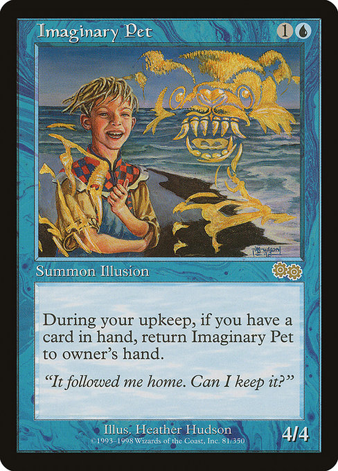 Imaginary Pet (81) [Urza's Saga]