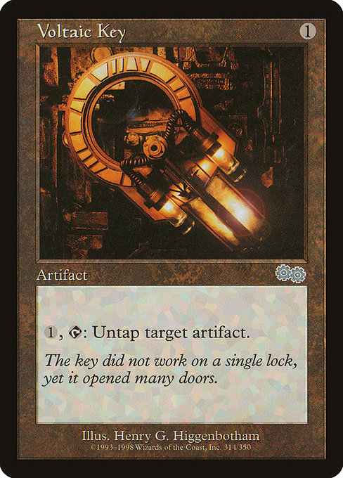 Voltaic Key (314) [Urza's Saga]