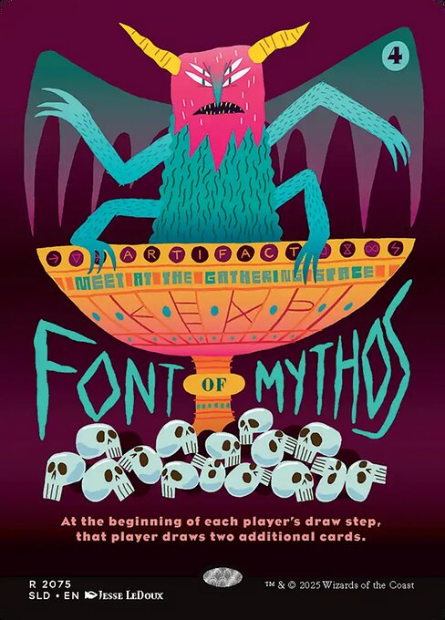 Font of Mythos (2075) [Secret Lair Drop]