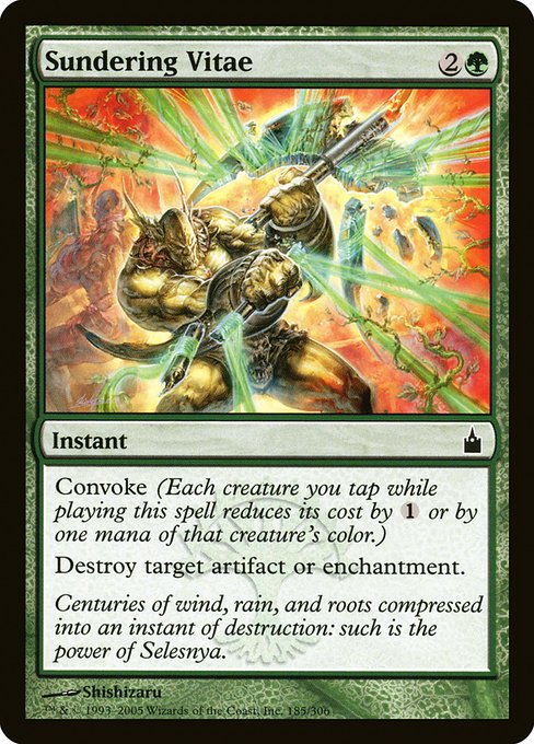 Sundering Vitae (185) [Ravnica: City of Guilds]