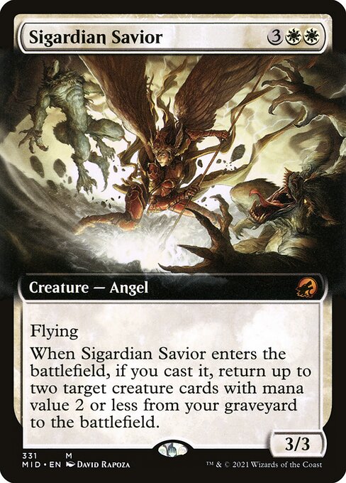 Sigardian Savior (331) [Innistrad: Midnight Hunt] [Extended Art]