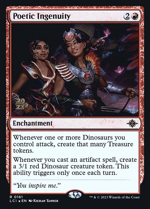 Poetic Ingenuity (161s) [The Lost Caverns of Ixalan Promos]