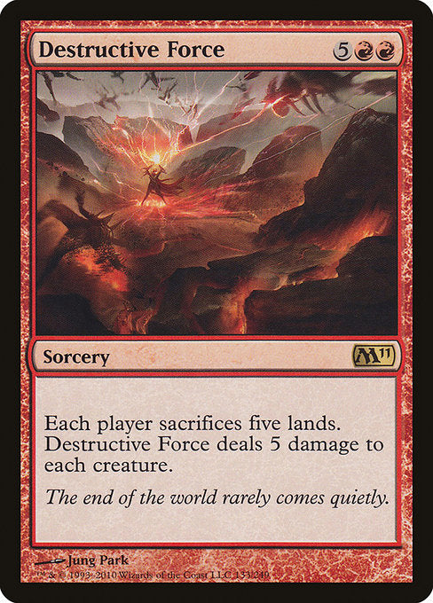 Destructive Force (133) [Magic 2011]